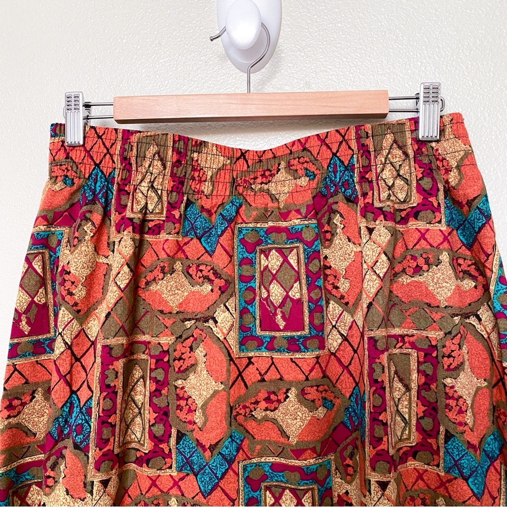 Vintage southwest print skirt - Picture 6 of 10